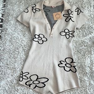 New with tags Bailey Rose sweater romper